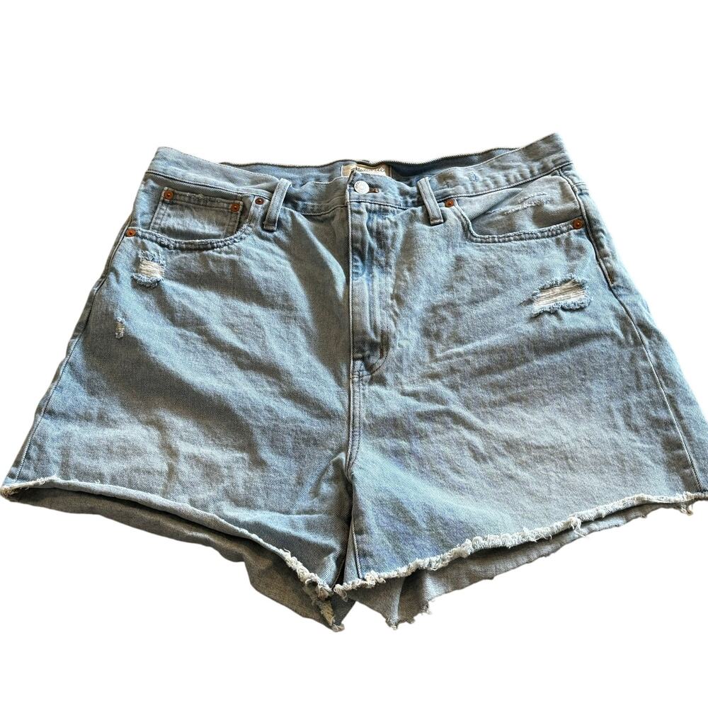 Madewell Denim Jean Shorts Light Wash